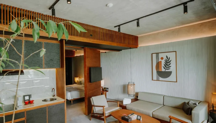 Premier Pool Suite Plus Living Room