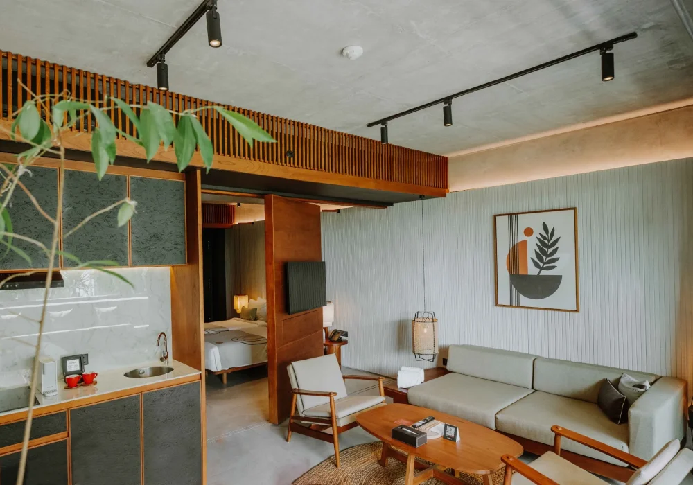 Premier Pool Suite Plus Living Room